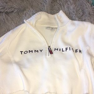 TOMMY HILFIGER ZIP SWEATER